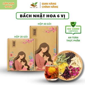 Trà Bách Nhật Hoa -Sáng mắt, đẹp da, ngủ ngon, giải độc - Tiệm Trà Việt