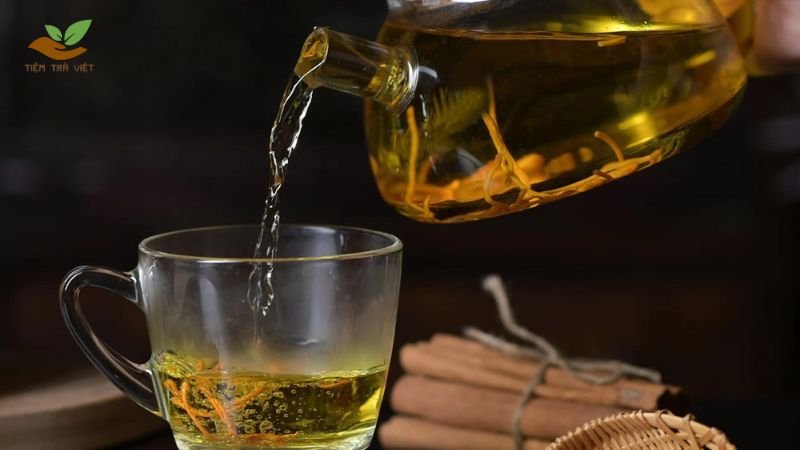 Trà đông trùng hạ thảo đỡ mệt mỏi