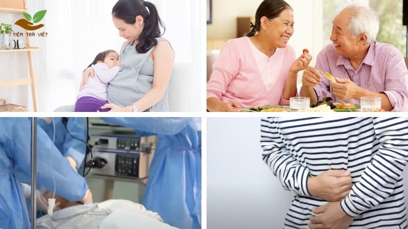 Đối tượng nên chú ý khi sử dụng trà dưỡng tâm an thần